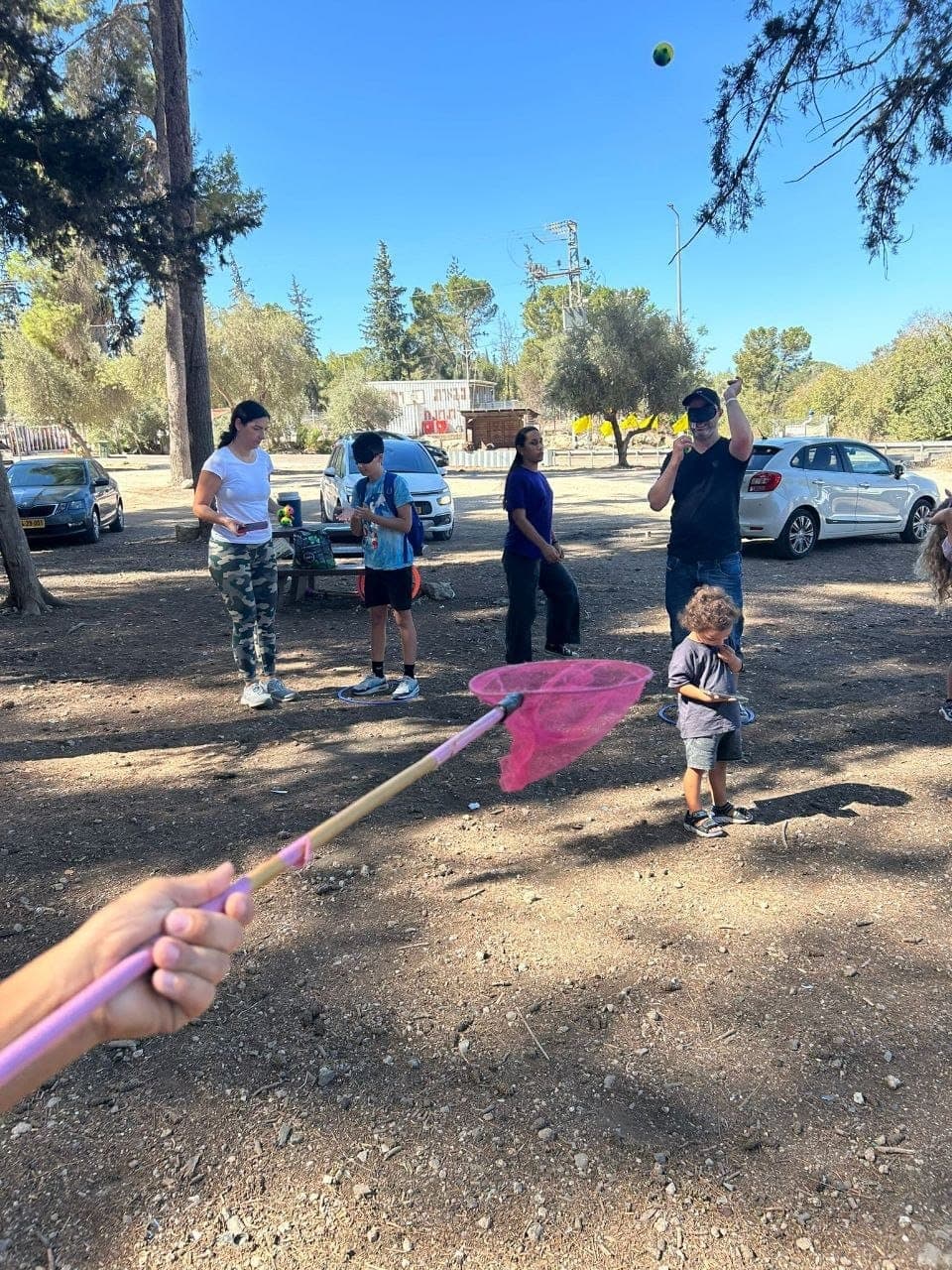 תמונה מפעילות של מרוץ המשפחות הגדול
