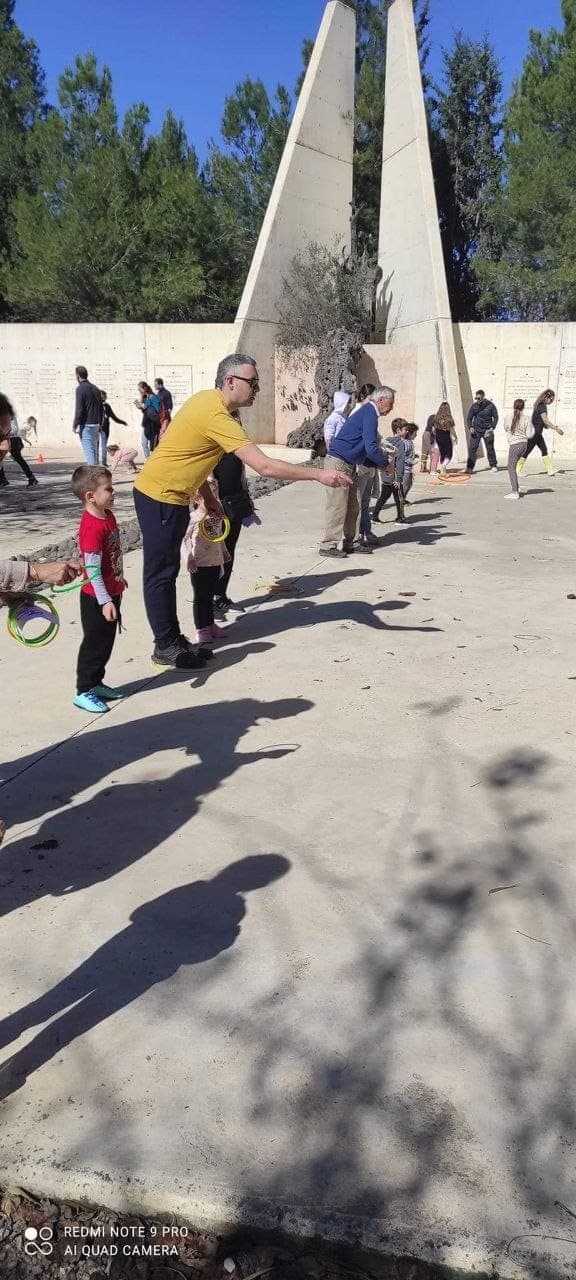תמונה מפעילות של מרוץ המשפחות הגדול